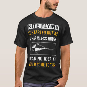 Onschuldige Hobby vlieger Vliegen T-shirt