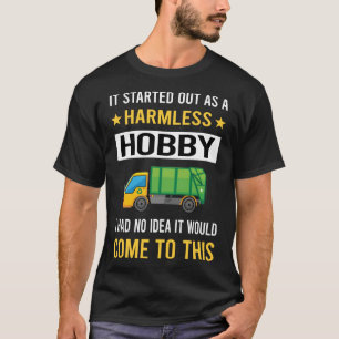 Onschuldige Hobby Vuilniswagens T-shirt
