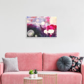 onschuldige kussen canvas afdruk (Insitu (Woonkamer))