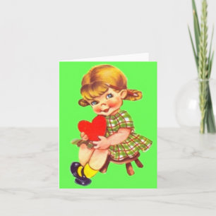 Onschuldige Liefde Feestdagen Kaart