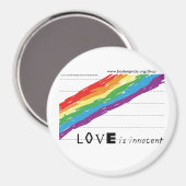 Onschuldige magneet groot (Voorkant / Achterkant)