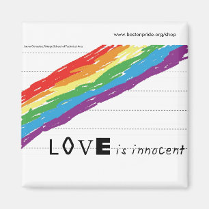 Onschuldige magneet vierkant