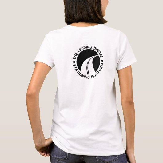 OnStation T-shirt voor dames (Achterkant)