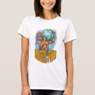 Onsterfelijke Macht Vrouwen Wit T-shirt