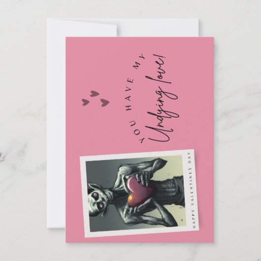 Onsterlijke Valentijnsdag kaart (Voorkant)