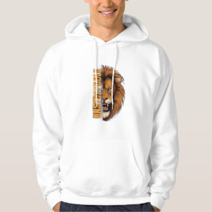 Onstuitbare Leeuw – Onbevreesde Koning van de Jung Hoodie
