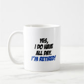 Ont toute la journée retiré la tasse (Gauche)