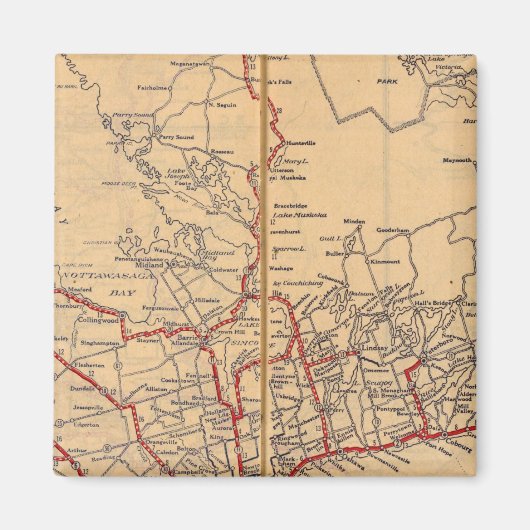 Ontario 3 magneet (Voorkant)