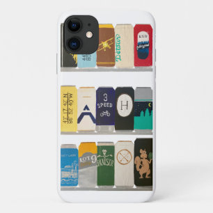 Ontario Ambachtelijke Bierblikjes iPhone 11 Hoesje
