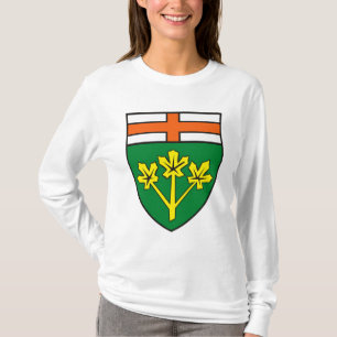 Ontario Coat of Arms (provincie) T-shirt