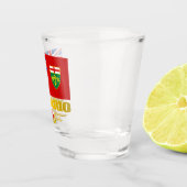 Ontario Flag Shot Glas (Rechts)