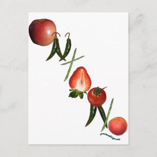 Ontario groenten en fruit briefkaart