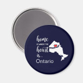 Ontario Home is waar het hart ligt Magneet (Voorkant / Achterkant)