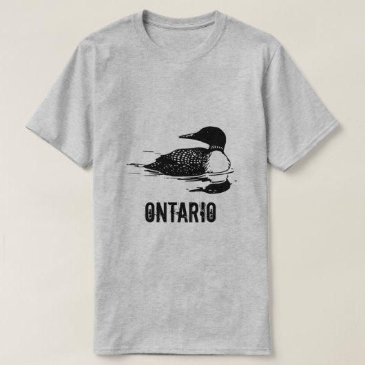 Ontario Loon T-shirt (Design voorkant)