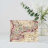 Ontario Map door Mitchell Briefkaart (Staand voorkant)