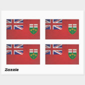 Ontario Rechthoekige Sticker (Vel)