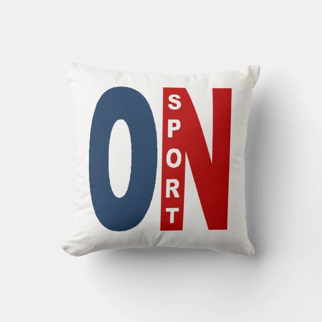 ONTARIO SPORT-decoratieve buffer Kussen (Voorkant)