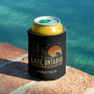 Ontariomeer Vintage Grote Meren Meerleven Blikjeskoeler
