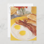Ontbijt 2 briefkaart (Voorkant / Achterkant)