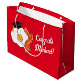 Ontbijt Brunch Afstudeerfeest Groot Cadeauzakje (Achterkant Gekanteld)