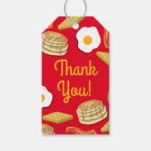 Ontbijt Brunch Verjaardagsfeest Cadeaulabel (Voorkant)