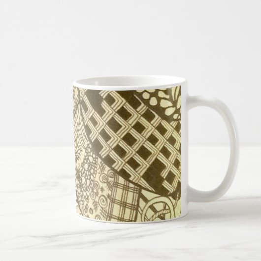 Ontbijt... Dang.  Mok regenboogkoffie (Rechts)