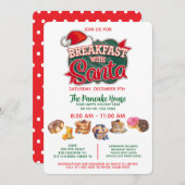 Ontbijt en foto's met Sinterklaas Kaart (Voorkant / Achterkant)