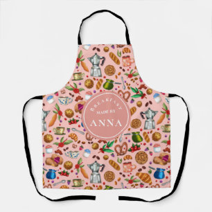 Ontbijt gemaakt door [Name] – Custom Kitchen Desig Schort