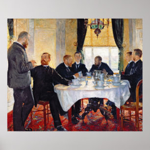 Ontbijt in Blankenberghe Poster