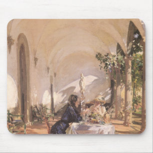 Ontbijt in de Loggia van John Singer Sargent Muismat
