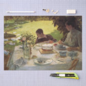 Ontbijt in de tuin tissuepapier (Craft)