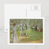 Ontbijt in het Open door Carl Larsson Briefkaart (Voorkant / Achterkant)