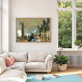 Ontbijt in Loggia, Sargent 1910 Poster