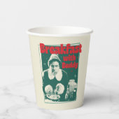 Ontbijt met Buddy Papieren Bekers (Achterkant)