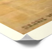 Ontbijt met Teddy Bear Poster (Hoek)