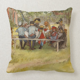 Ontbijt onder de Big Birch, 1895, door Larsson Kussen