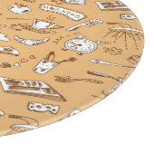 Ontbijt patroon 2 snijplank (Hoek)