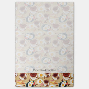 Ontbijt patroon 3 post-it® notes