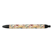 Ontbijt patroon 3 zwarte inkt pen (Voorkant)