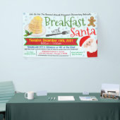 Ontbijt snel met Santa Banner (Beurs)