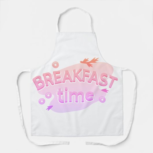 Ontbijt tijd schorten (Voorkant)