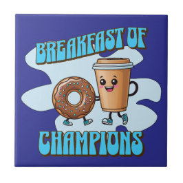 Ontbijt van Kampioenen Tegeltje