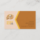 Ontbijtcafé Visitekaartje (Achterkant)