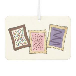 Ontbijtende gebak, geborste broodroosterpasta luchtverfrisser