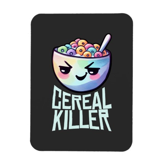 ontbijtgranen-moordenaar magneet (Verticaal)