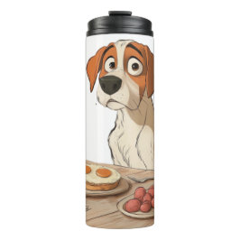 ontbijthond thermosbeker