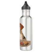 ontbijthond waterfles (Rechts)