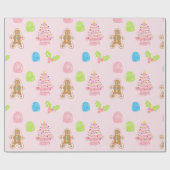 ontbijtkoek cadeaupapier (Vlak)