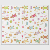 ontbijtkoek cadeaupapier (Vlak)