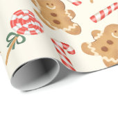 Ontbijtkoek en suikerriet cadeaupapier (Rol Hoek)